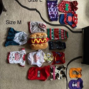 Animal Clothing Lot